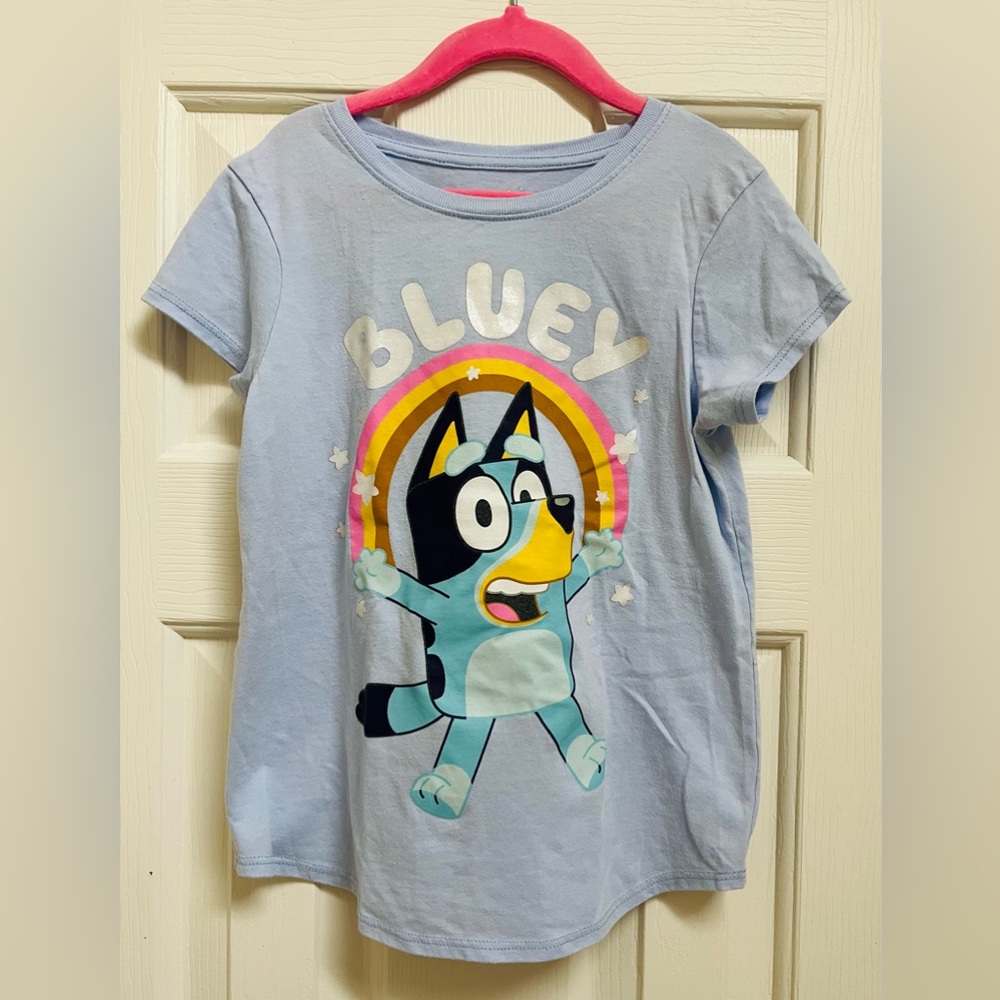 Jumping Beans Light Blue Bluey Kids T-Shirt